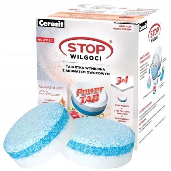 Ceresit Stop Moisture Absorbent Pearl + 2x fruktpåfyllning