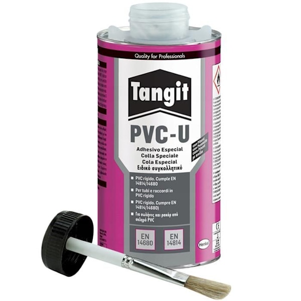 Colle PVC-U - Tangit - 500g - Hög prestanda - Enkel applicering - Skydd mot läckage