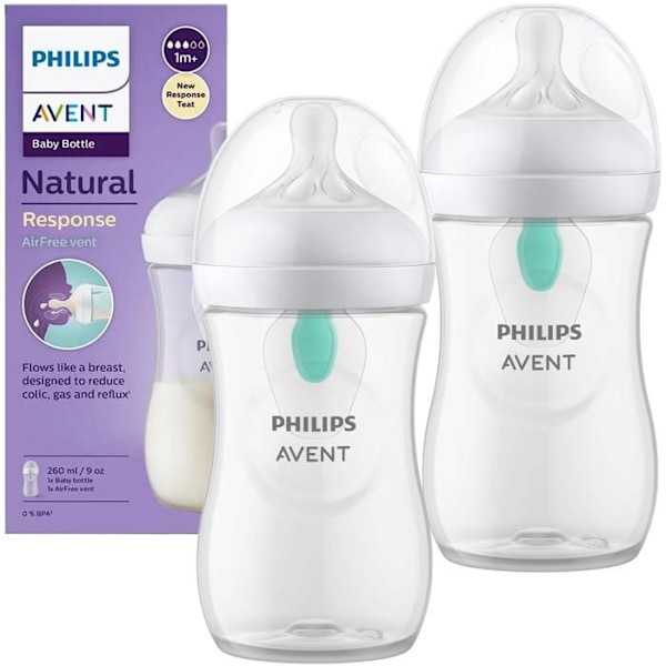 Flaska - Philips AVENT - SCY965/02 - 260 ml - Anti-kolik - Hypoallergenisk
