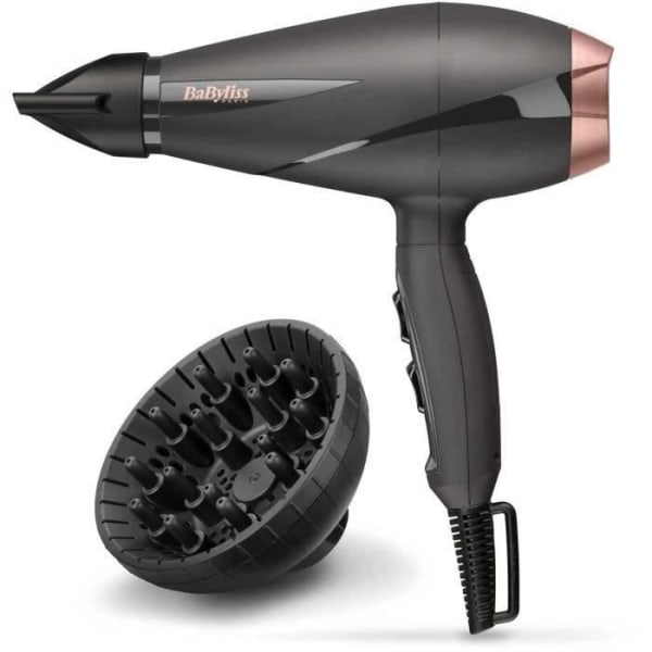 BABYLISS - Hårtork - 2100W - Smooth Pro 2100 - svart - 6709D