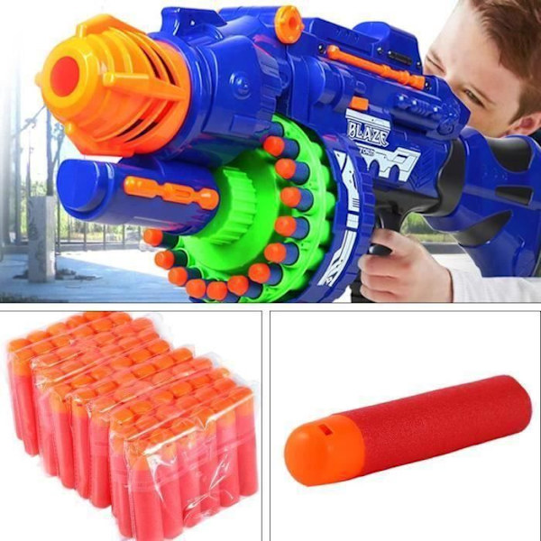 Stillcool® 60st Darts Refills Ball Dart RÖD Kompatibel för Nerf N-strike Mega Elite