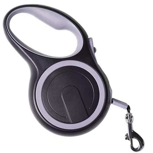 Automatisk rulle - SVART - 5 meter - Ergonomisk - Nylon - Hållbar