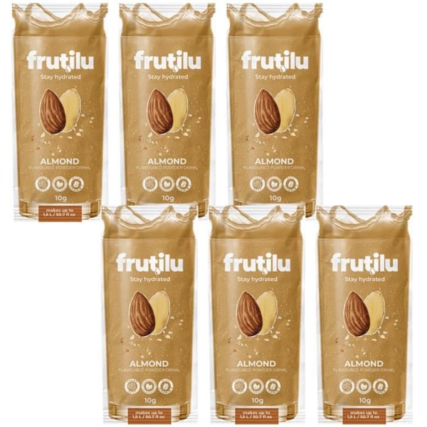 6x FRUTILU Mandeldrink Instant Saturator Pulver