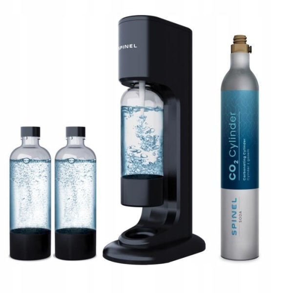 Soda Saturator - Spinel - BubbleON - 60L per patron - Mättnadskontroll - Kompakt