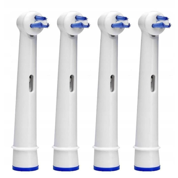 Byten för tandborstar - Oral B - Interspace - 12 munstycken - Tandställning - Interdentala utrymmen