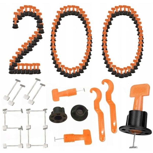 Plattformsystem för uppgradering av plattor (set om 50) x4 + 50 extra spikar