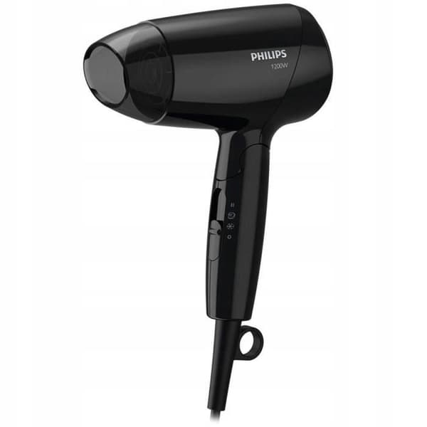 Hårföning - PHILIPS - BHC010/10 - 1200W - Kompakt - Fällbar - Kall luft