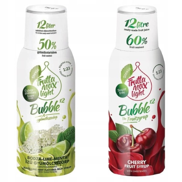 Fruttamax Lime Mint and Cherry Light 500ml
