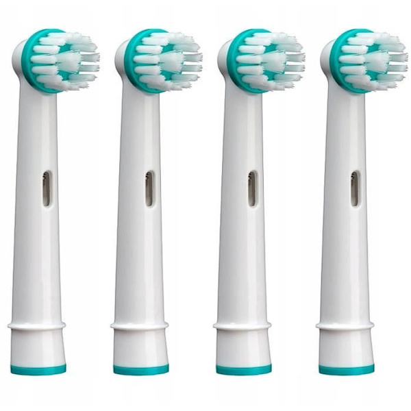 12x utbytbara Ortho Care-tandborstspetsar