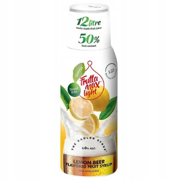 Fruttamax aprikos- och citronsirap med lime 500ml