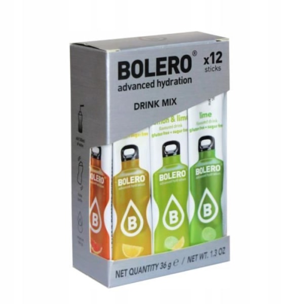 Smakpåsar - Bolero - Citrusmix - 12 påsar - Fruktmix - För Sodastream