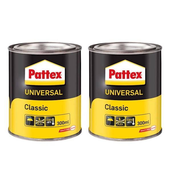 2x Pattex Universal Classic kontaktlim 300ml