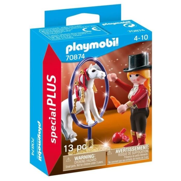 PLAYMOBIL - 70874 - Artist med ponny - Special Plus karaktär - Tillbehör - Barnleksak