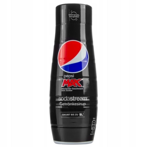 Sirapsset för Sodastream Cola utan socker + Pepsi Max 440ml