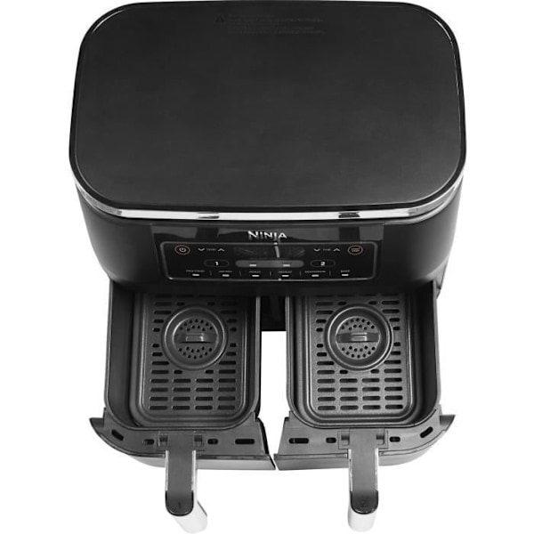 NINJA frityr utan olja - Foodi Dual Zone AF300EU - Kapacitet 7,6L - 6 matlagningprogram - 2400W