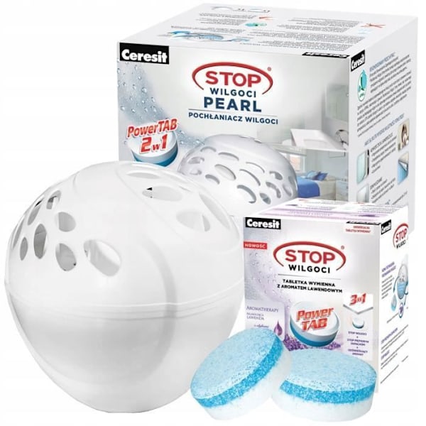 Ceresit Stop Moisture Absorbent Pearl + 2x Lavender Refills