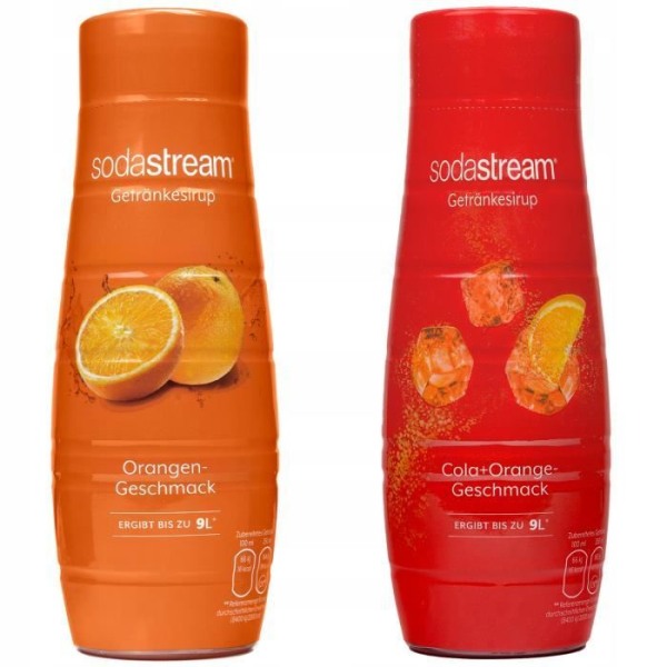 Sirap för Sodastream Orange och Orange Cola 440ml
