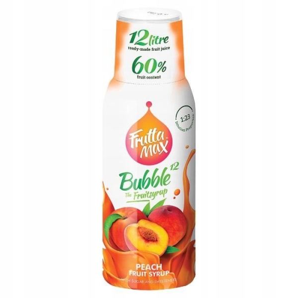 Fruttamax Peach and Tonic Sirap Set 500ml