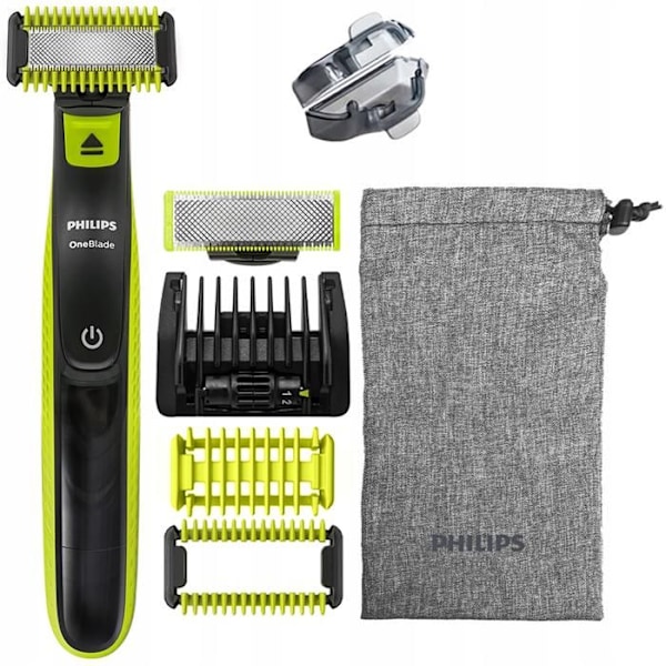 Rakhyvel - Philips - OneBlade QP2824/20 - Vattentålig - Uppladdningsbar - Stöd ingår