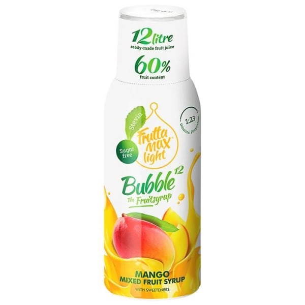 Fruttamax jordgubbs- och mangosirap 500ml