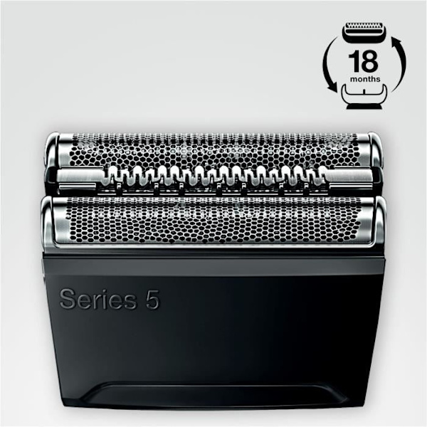 Ersättningskassett - BRAUN - 52S - För Series 5 elektrisk rakapparat - Silver