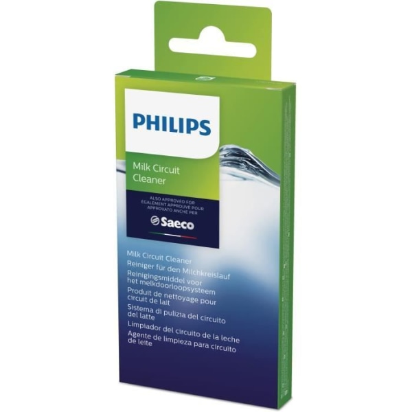 PHILIPS mjölkkretsrengöringsprodukt CA6705/10 - Förpackning med 6 påsar