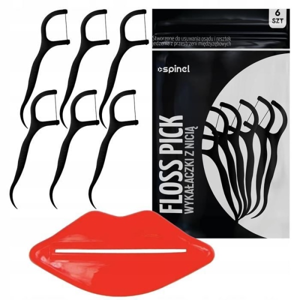 12x utbytbara Kids Color Floss 3D White Precision tandborstspetsar
