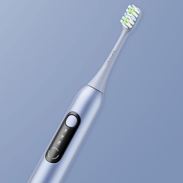 Elektrisk tandborste - SPINEL CARE - SmileOn - 3 lägen - USB-C - Blå Blå