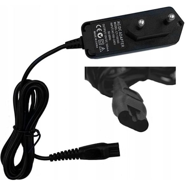 Strömadapter - Philips - HQ8505 - Rakladdare - 100-240V - 5,4W Svart