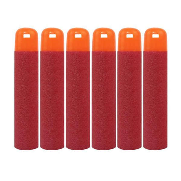 Stillcool® 60st Darts Refills Ball Dart RÖD Kompatibel för Nerf N-strike Mega Elite