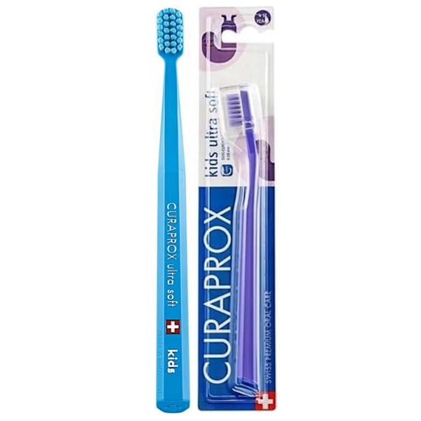 Manuell Tandborste - CURAPROX - CS Kids - Hypoallergen - Ultra mjuk - 5460 fibrer