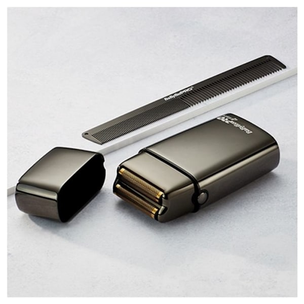 Professionell rakapparat - BaByliss - FOILFX02 - Trådlös användning - Flytande blad - Metallkropp svart