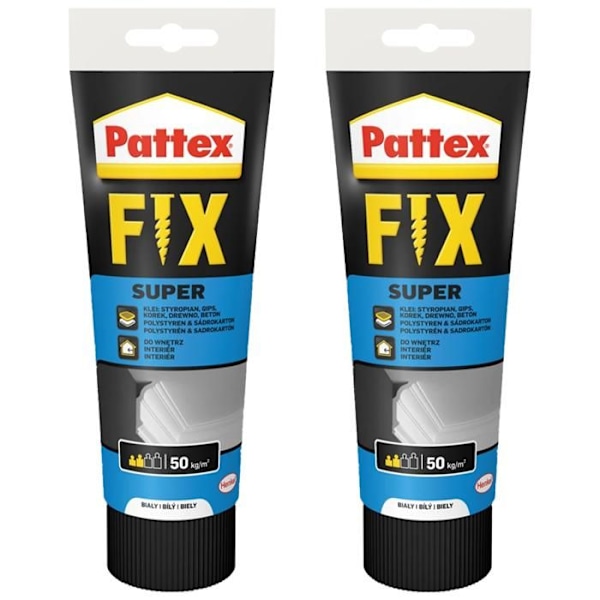 2x Pattex Fix Super 250g monteringslim