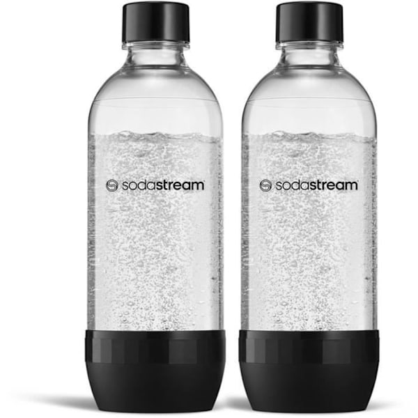 Förpackning med 2 1L klassiska diskmaskinsflaskor - SODASTREAM