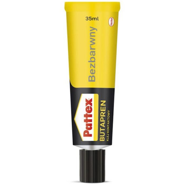 Kontaktlim - PATTEX - Butapren - 35ml - Transparent - Flexibel - Vattentät