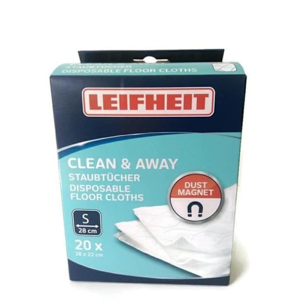 Svamp - Carre Disk - Skursvamp - Diskborste - Leifheit Clean and Away trasor 20 st 56668