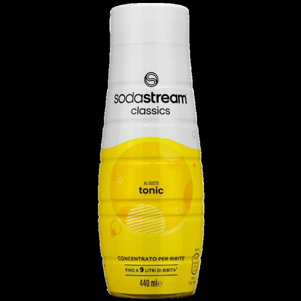 Sirop Tonic - SodaStream - 440ml - Ekonomisk - Minskar plastavfallet - Anpassningsbar