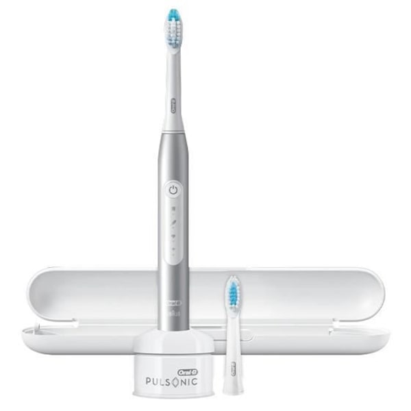 Oral-B Pulsonic Slim Luxe 4500 Platinum elektrisk tandborste