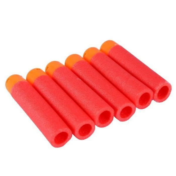 Stillcool® 60st Darts Refills Ball Dart RÖD Kompatibel för Nerf N-strike Mega Elite