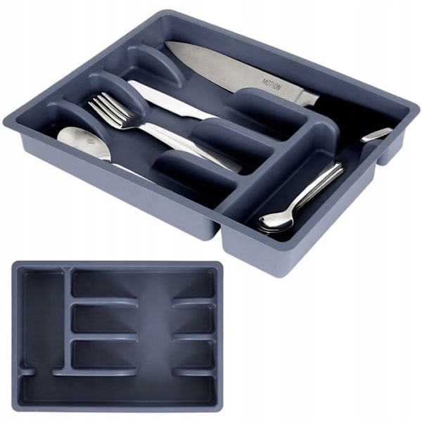Bestickningsområde - Ej specificerat - Universell - Plastik - 36x25,5x5,5 cm - Grå grå