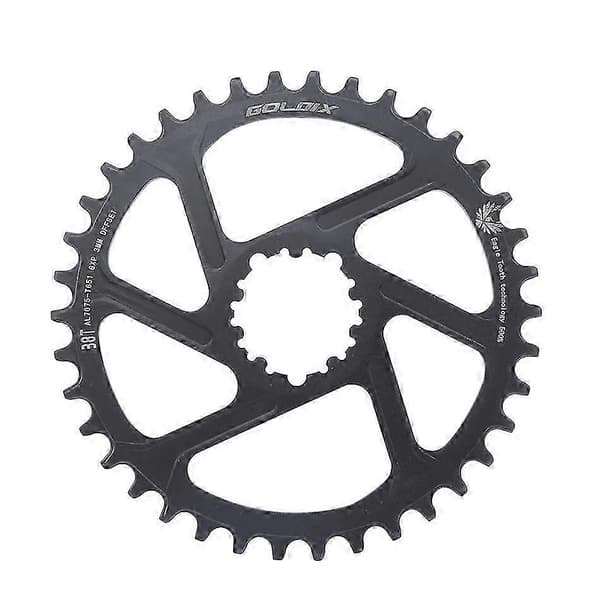 SRAM GXP 38T Narrow -ketjurengas, 3 mm offset, musta, maastopyörä