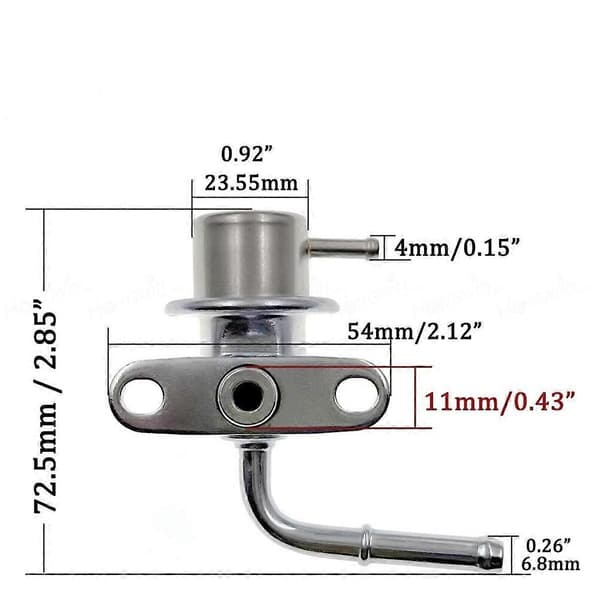 195300-4580 Ny brændstoftrykregulator til Mitsubishi