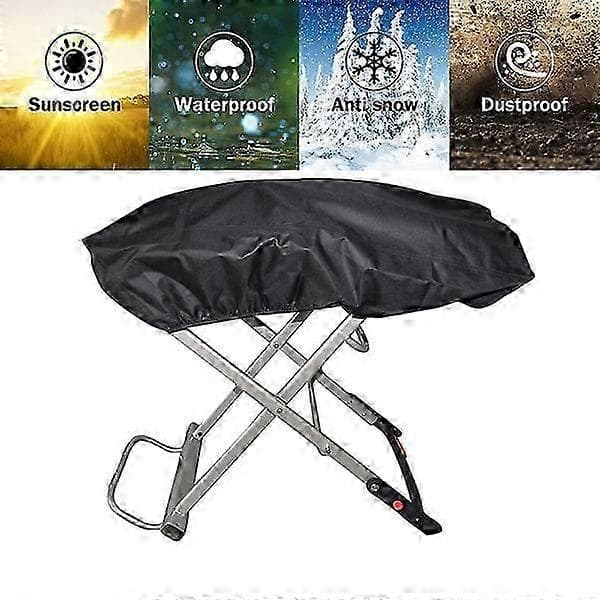 Grillovertræk til Weber Traveler transportabel 90100x47x25 cm sort