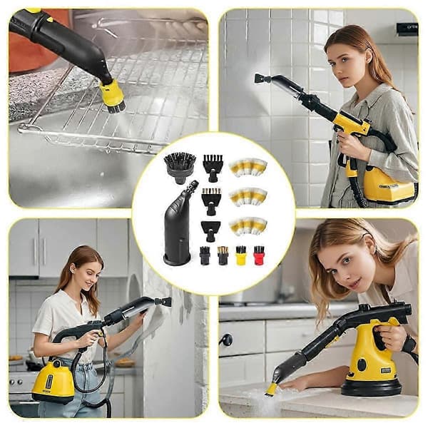 Karcher-höyrypesuritarvikkeet Easyfix SC1 SC2 SC3 SC4 SC5 -tarvikkeet pyöreä harjasetti Cleane