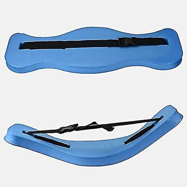 Simbälte för simning - Bälte för vattengympa - Aqua Fitness skum flythjälp - blå (ZYH)