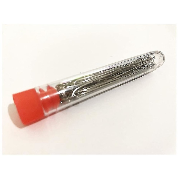 2 st återanvändbara ympningsögleshållare med 50 st 10ul Nichrome nålspetsar ympningsögla för La  (ZYH) BlackSilver