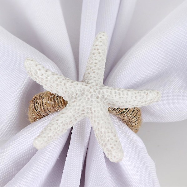 Servettring 12 delar Starfish Napkin Ring (DPD)