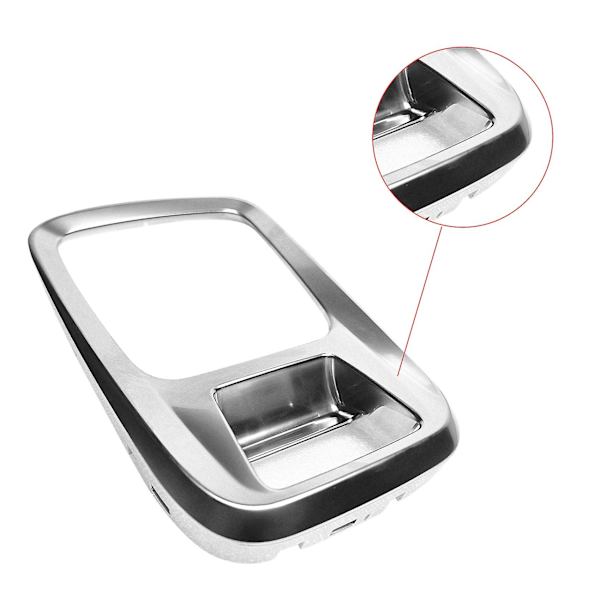 Ersättning för 3008 Chrome Växelspakslåda Kåpa Dekoration Ram Inredning Tillbehör (ZYH)
