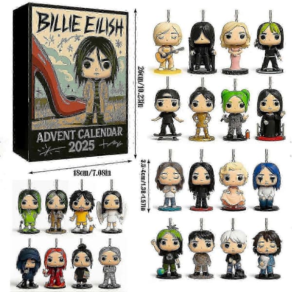 Billie Eilish Adventskalender Blind Box Julklapp