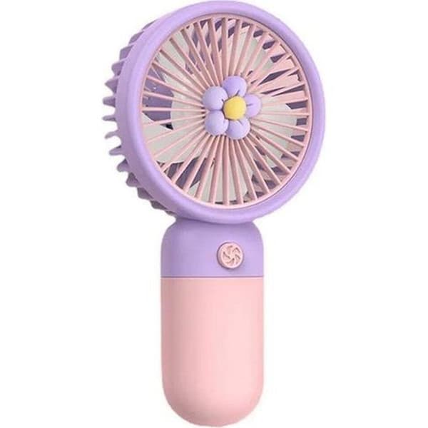 Mini bærbar ventilator. USB genopladelig bærbar ventilator. Søde små køleventilatorer